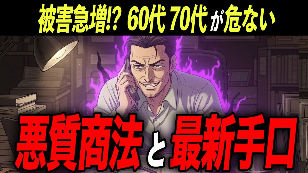 【緊急警告】「私は大丈夫」が一番危ない。シニアの財産を奪う「3つの悪質商法」と最新の手口