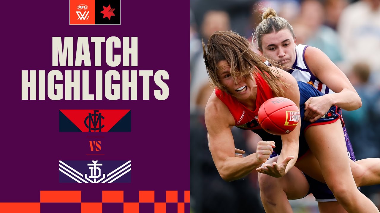 Melbourne v Fremantle Highlights | Round 9, 2023 | AFLW
