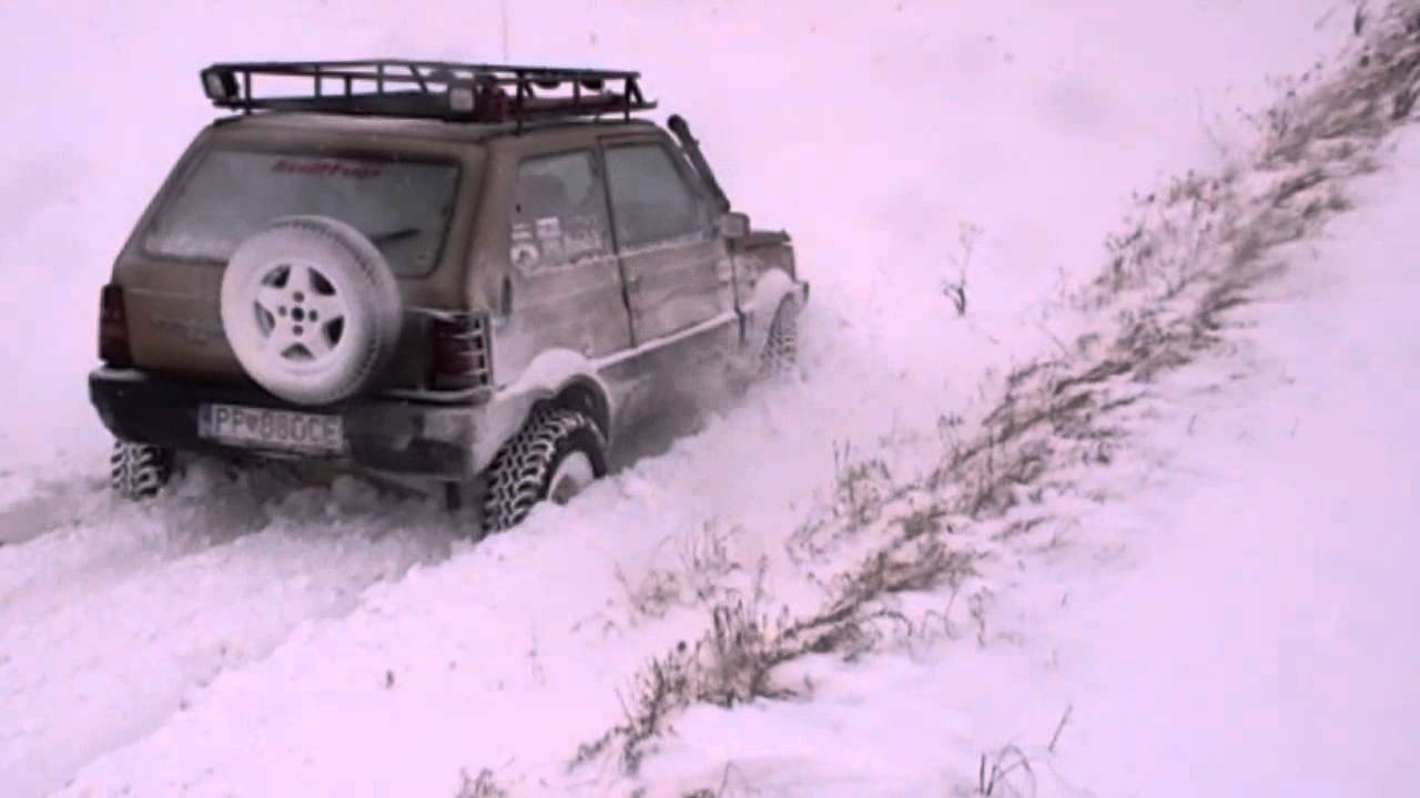 Panda 4x4 Off road EXTREME snow