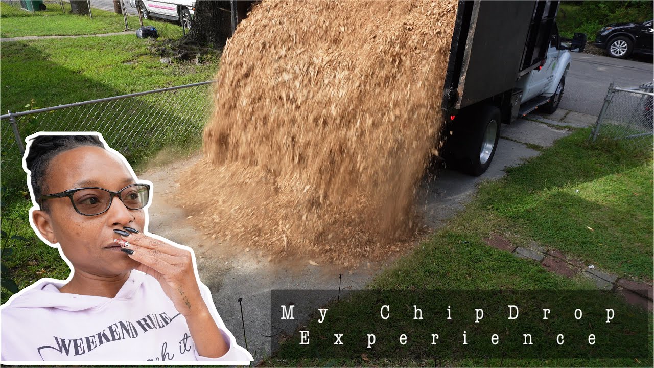 My ChipDrop Experience | Using Woodchips In The Garden |All The People Who Came to Help