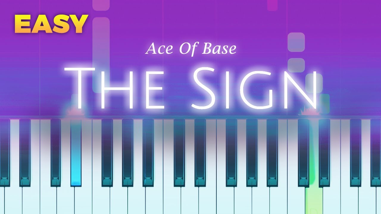 Ace Of Base - The Sign - EASY Piano TUTORIAL by Piano Fun Play