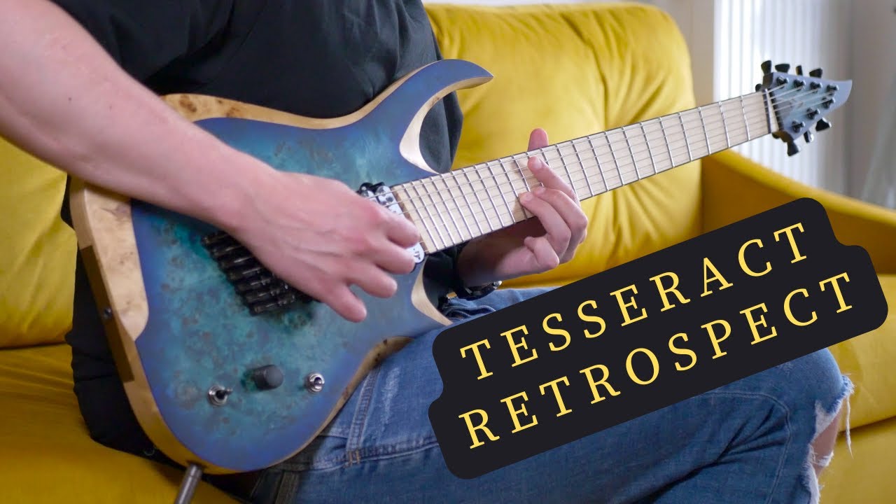 Tesseract - Retrospect (Guitar Cover with Screen Tab)