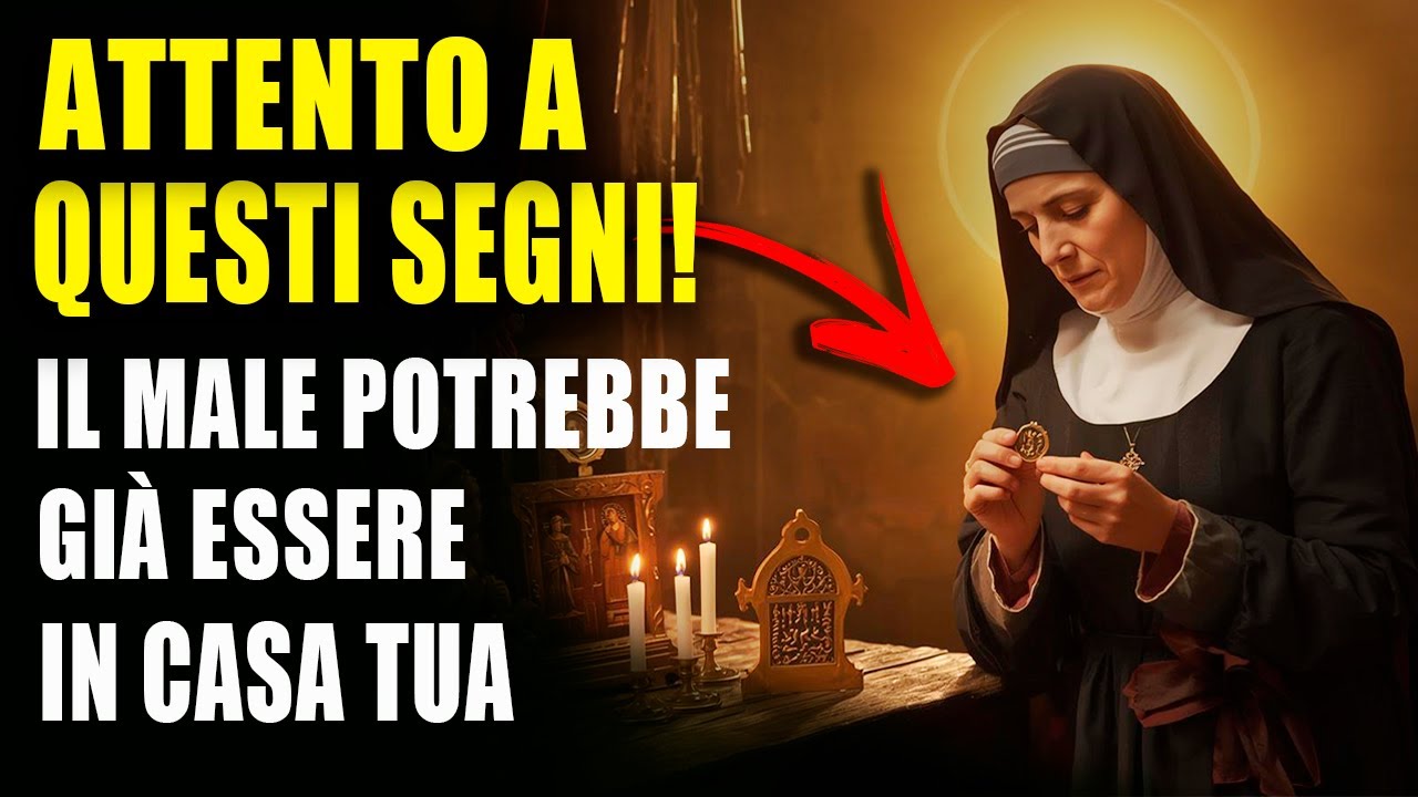 SANTA TERESA AVVERTE: 5 SEGNI CHE IL MALE È GIÀ NELLA TUA CASA