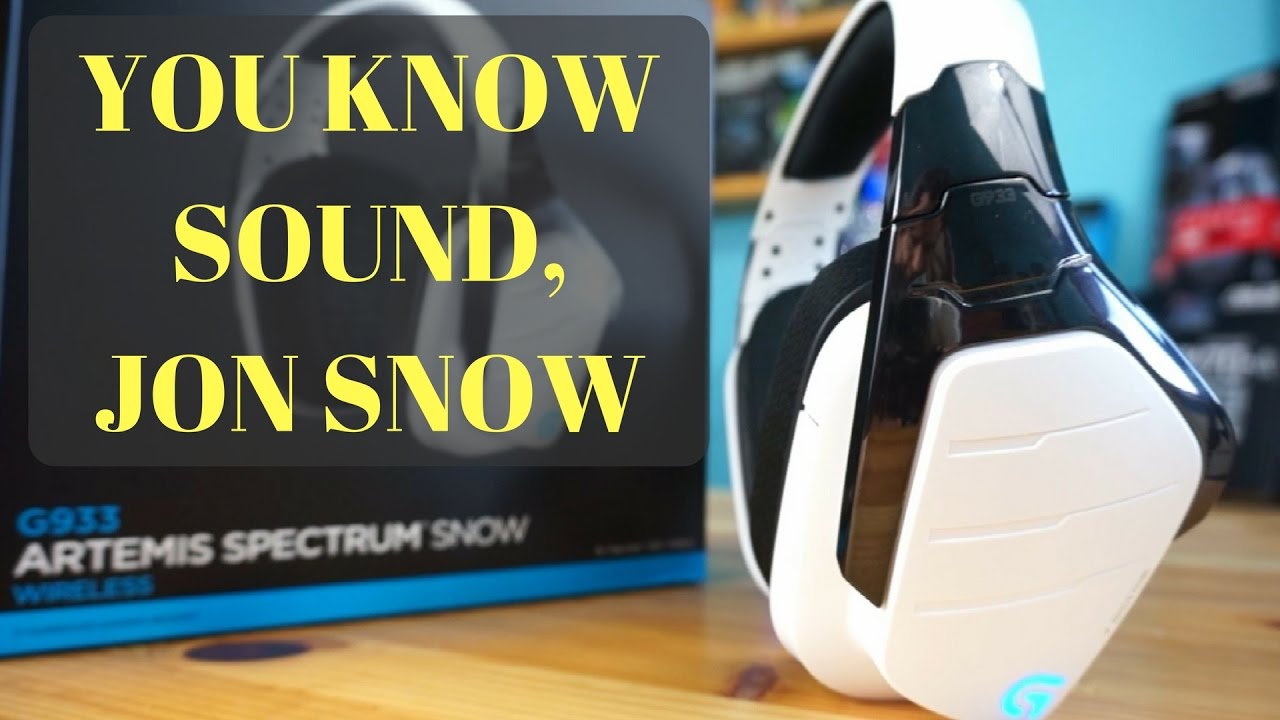 Logitech G933 Artemis Spectrum Snow Edition - bezprzewodowe słuchawki dla graczy - recenzja