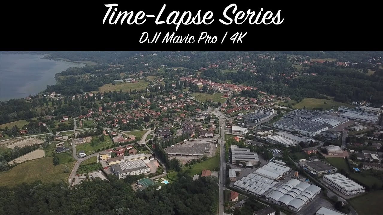 Drone Time Lapse in Varese, Italy | Cinematic | 4K