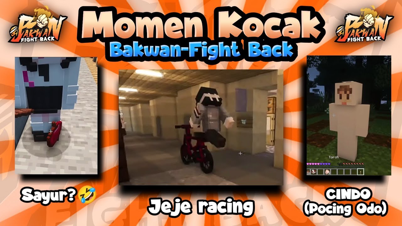 Momen Kocak & Lucu - Bakwan Fight Back Part 1