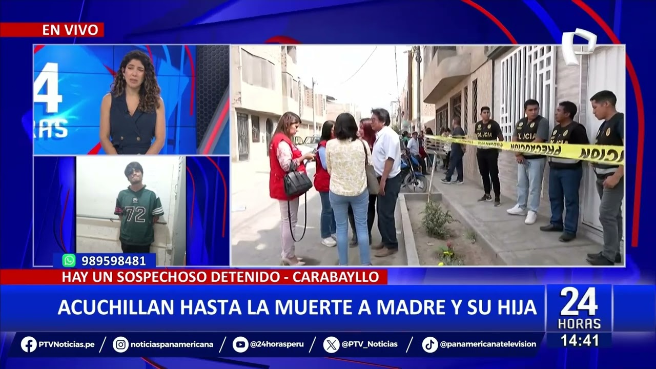 Madre e hija son asesinadas dentro de su vivienda en Carabayllo