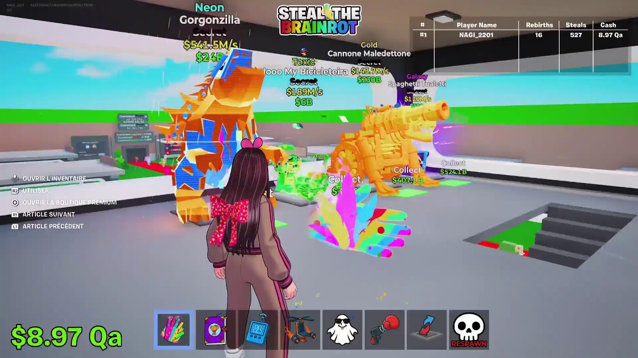 ✨Live trade steal the brainrot Fortnite