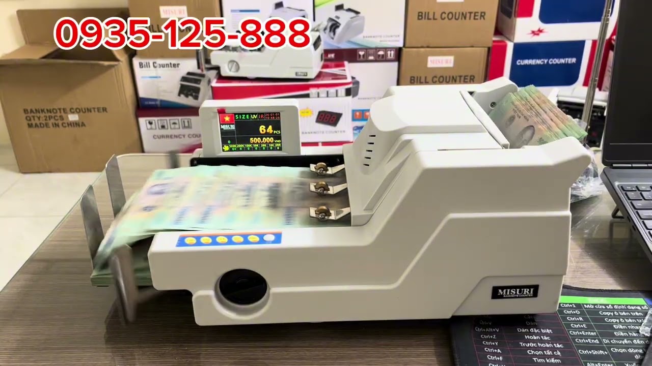 Máy Đếm Tiền Hỗn Hợp, Kiểm Tra Tiền Giả, Tiền Khác Mệnh Giá Mới Nhất 2026 Anh Chị Nên Tham Khảo
