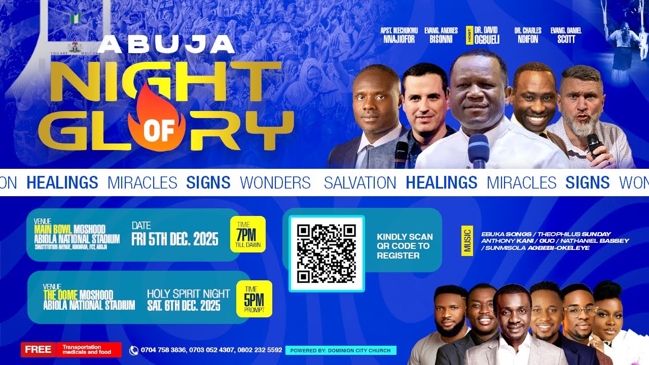 ABUJA NIGHT OF GLORY 2025 PROMO HD #dcnightofglory
