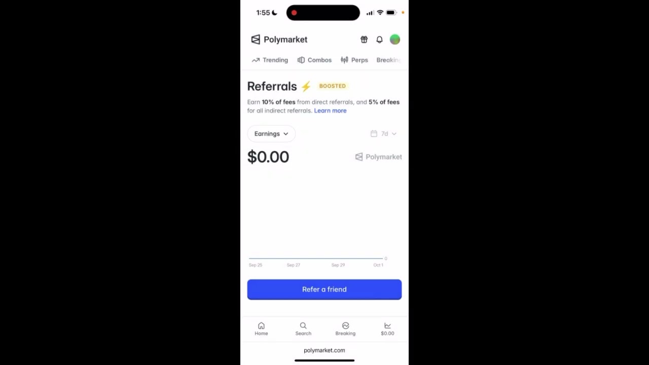 POLYMARKET REFERRAL CODE