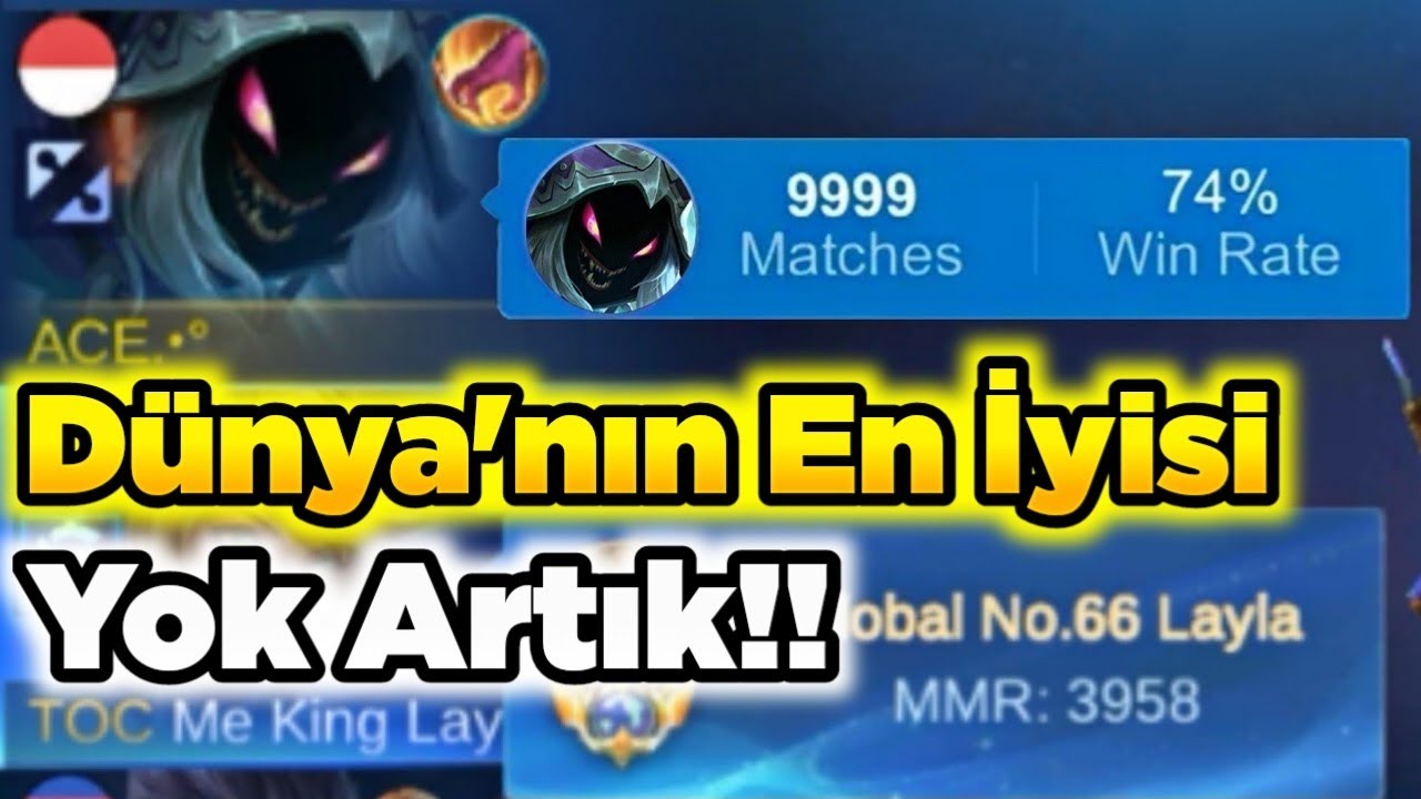 Alayına Tek! 10000 Maç Dünya'nın En İyi Helcurt Oyuncusu Tek Başına Bir Ordu Mobile Legends
