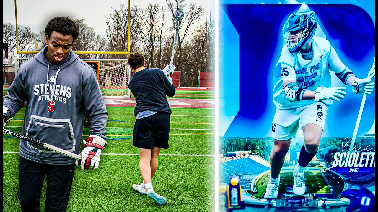 Duke Lacrosse Commit Takes Me Through His Shooting Workout!