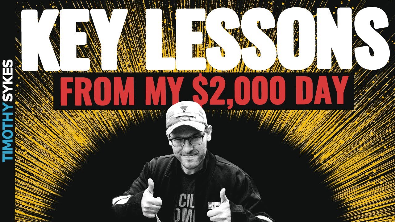 Key Lessons From My $2,000 Day