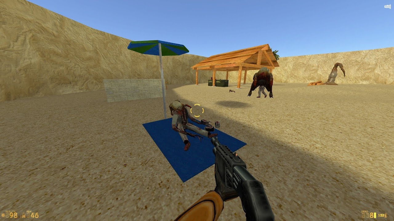 Half-Life: ＭＭＯＤ「Down Time」（Walkthrough）