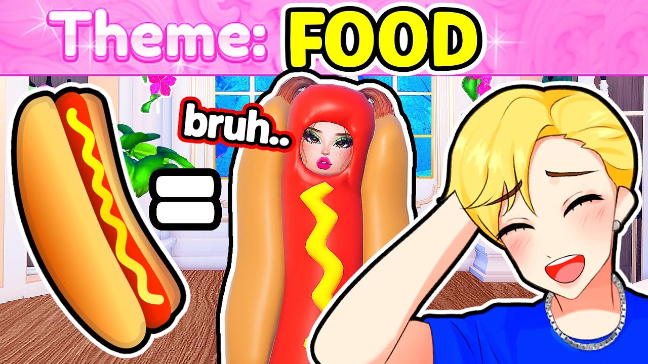 Dress To Impress, But EVERY ROUND..We DRESS as EMOJIS!