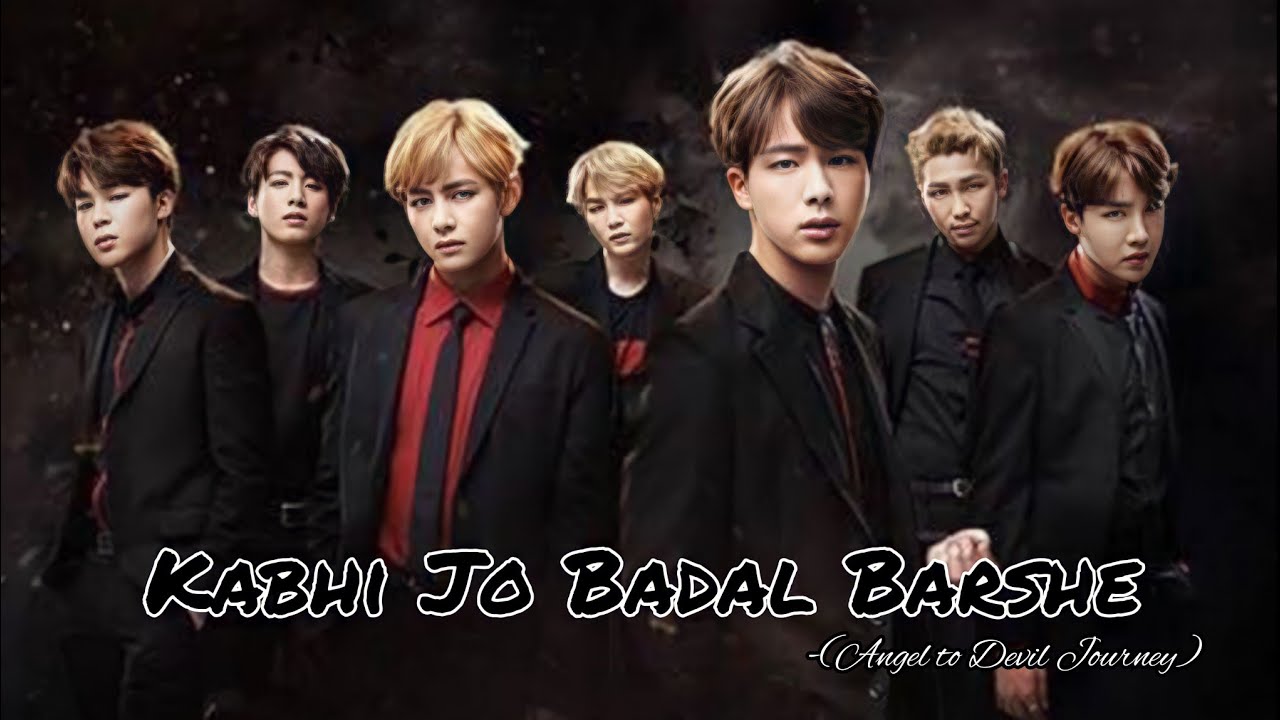 BTS- I'LL BE WAITING(kabhi jo baadal barse)||BOLLYWOOD FMV|| #btsedits