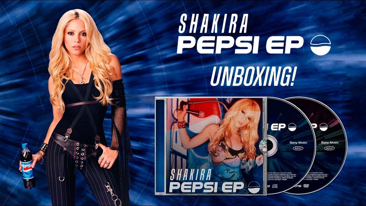 Shakira - Pepsi EP (Special Edition) UNBOXING (FANMADE)