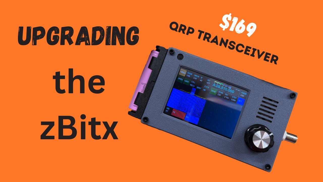 Модернизация Zbitx — QRP-трансивера за 169 долларов