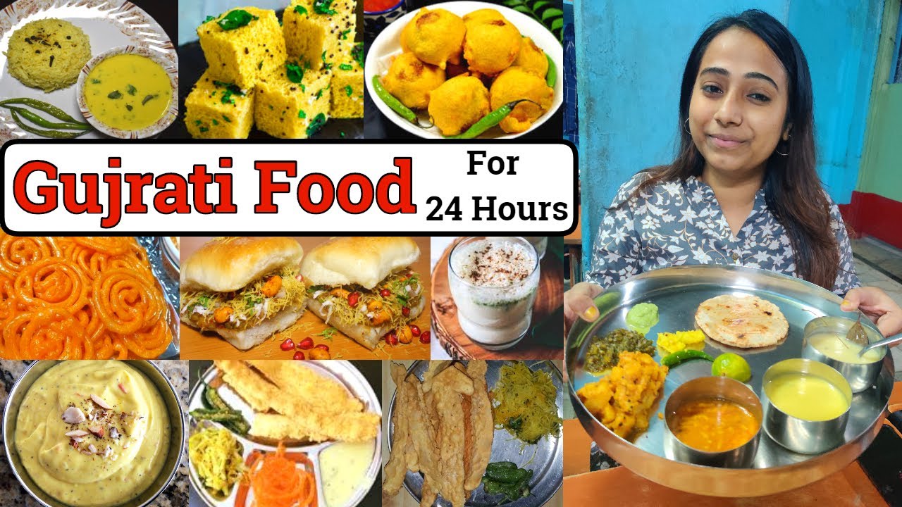 I only ate Gujrati Food for 24 hours Food Challenge | Navratri Special | Veg Food