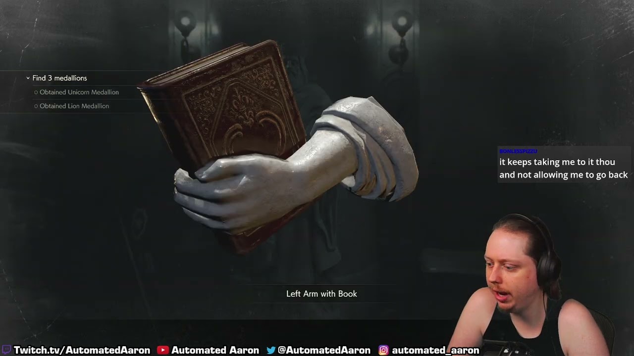 Aaron learns how puzzles work | RE2 Remake Clip