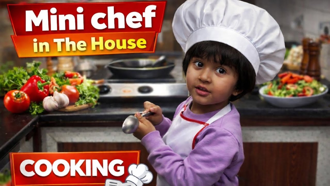 आज हमारे घर आई छोटी चीफ 🙀🧑‍🍳