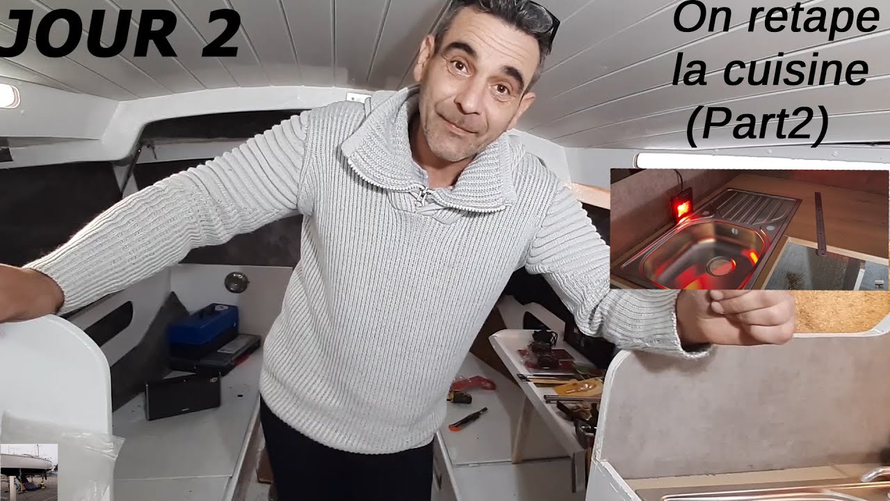 Restauration bateau ⛵️ / #10 On retape la cuisine [Part2]