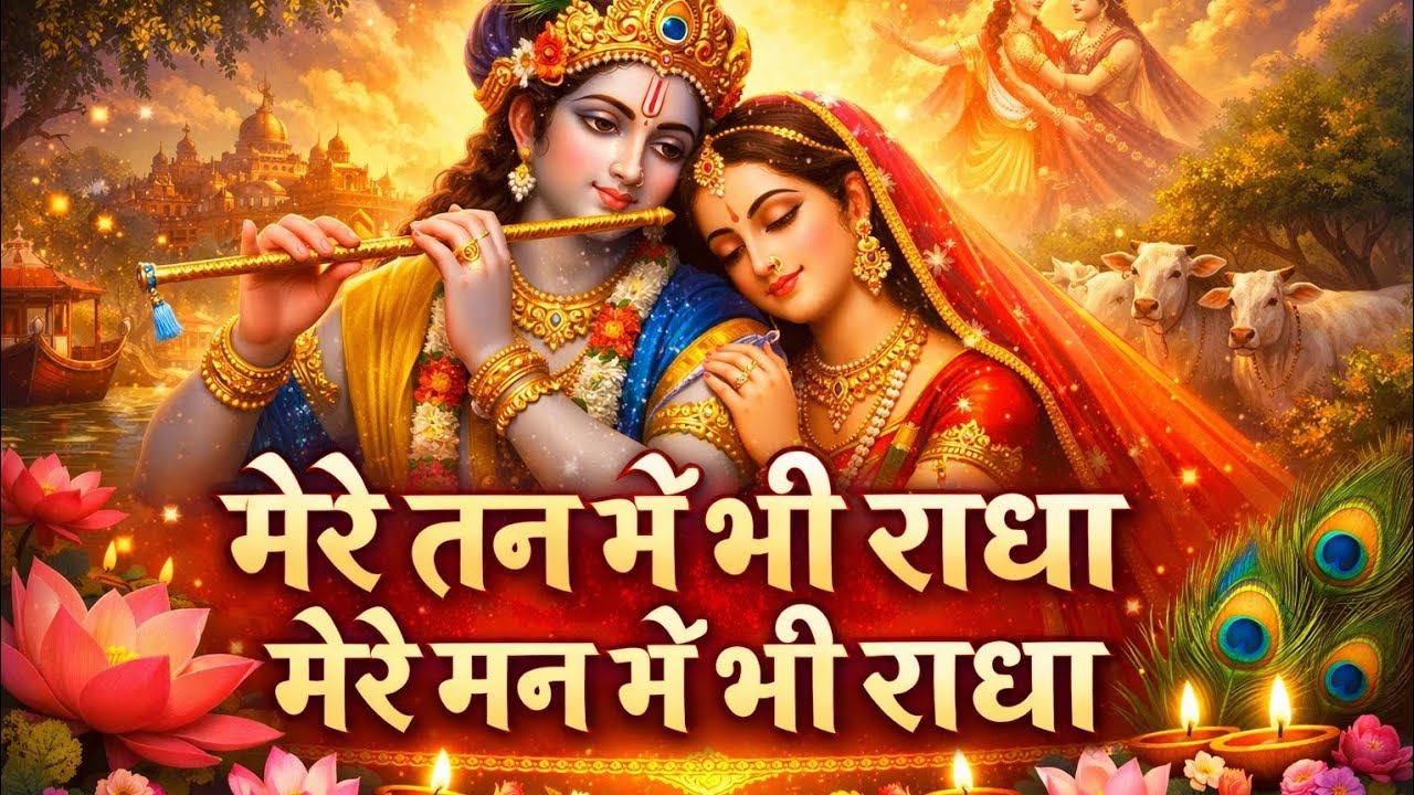 मेरे तन में भी राधा मेरे मन में भी राधा | Radha Krishna Bhajan 2026 | राधे राधे 