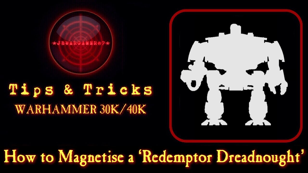 Как намагнитить дредноут «Искупитель» (Примарис) Warhammer 40K
