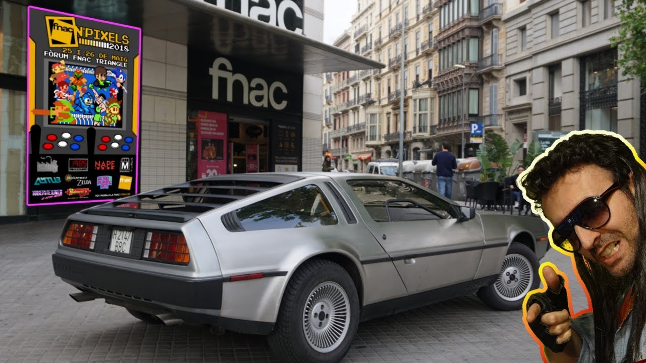 📽️Las aventuras de John Viejuner CAP 1: John descubre Fnac 'n Pixels en un Delorean