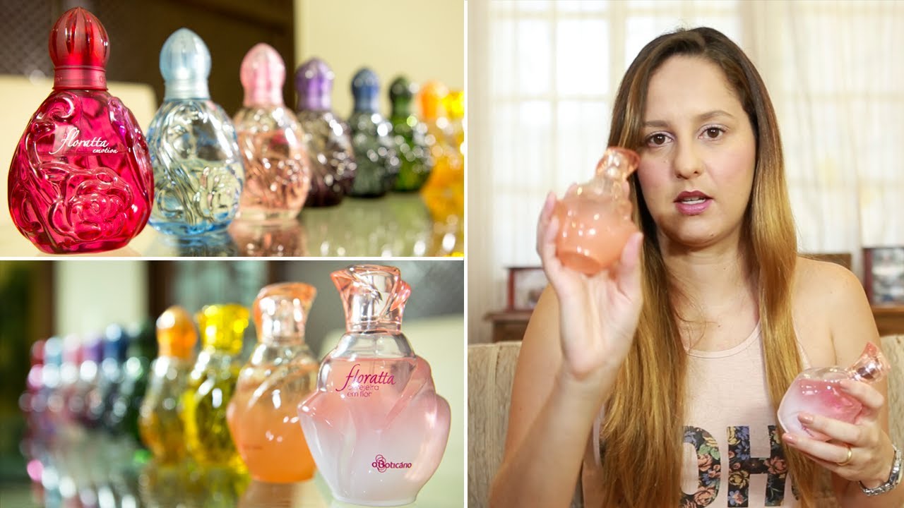 Coleção de Perfumes Floratta da Boticário Perfumes Nacionais