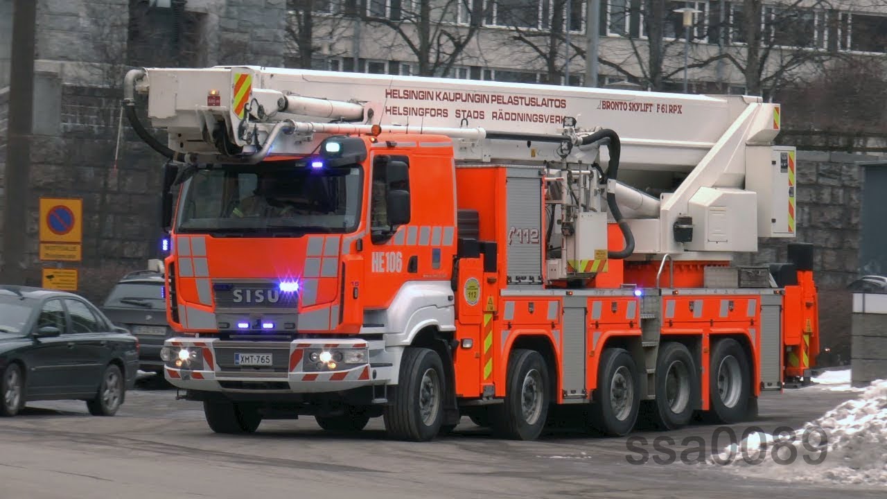 HE106 Helsingin kaupungin Pelastuslaitos/Helsinki City Fire Department [FI | 1.2015]