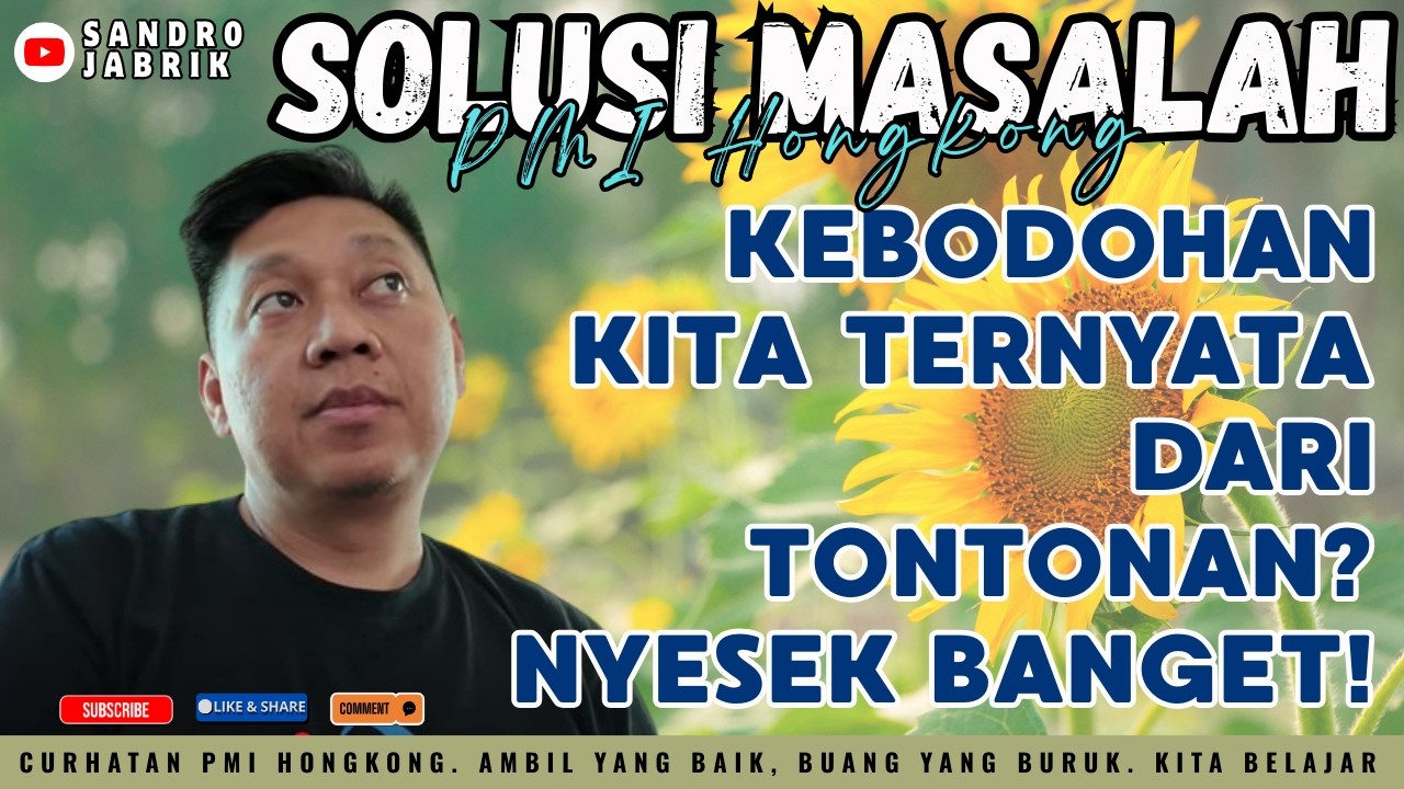 bodoh karena tontonan