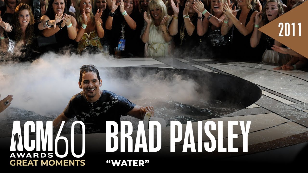 Brad Paisley - Water (Live from the 45th ACM Awards)