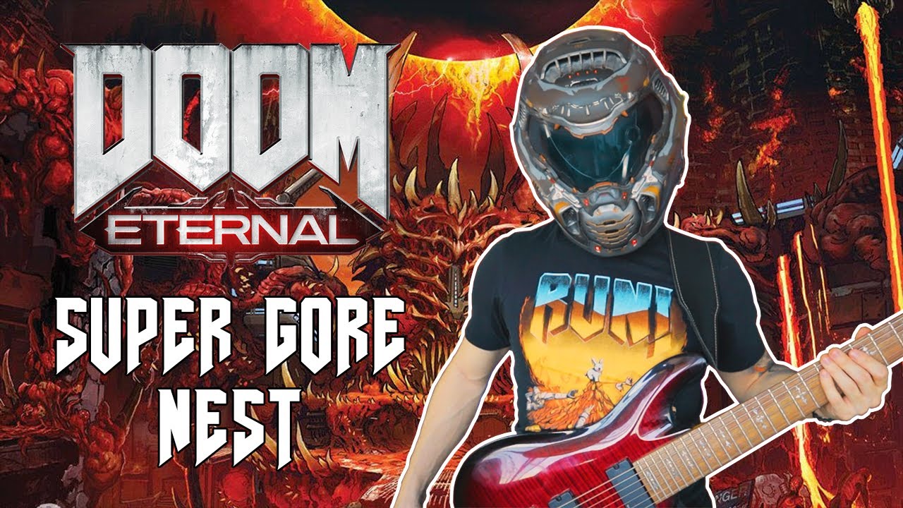 Mick Gordon - Super Gore Nest (Doom Eternal Soundtrack GUITAR COVER)