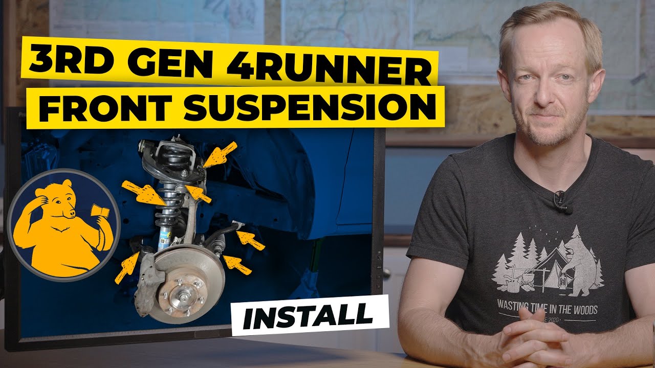Ремонт передней подвески 4runner 3-го поколения