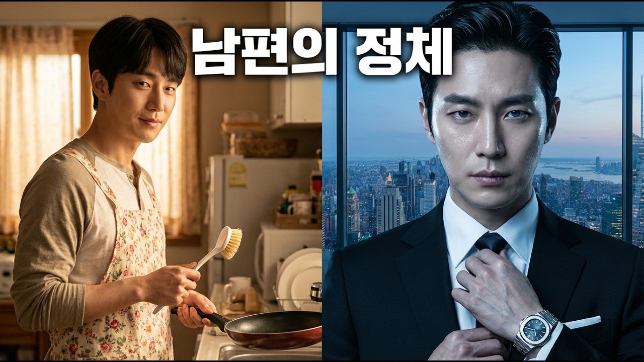 재벌 회장이 전업주부로 살았더니, 아내가 남사친과 키스?! 🤬 이제 정체를 밝힌다!