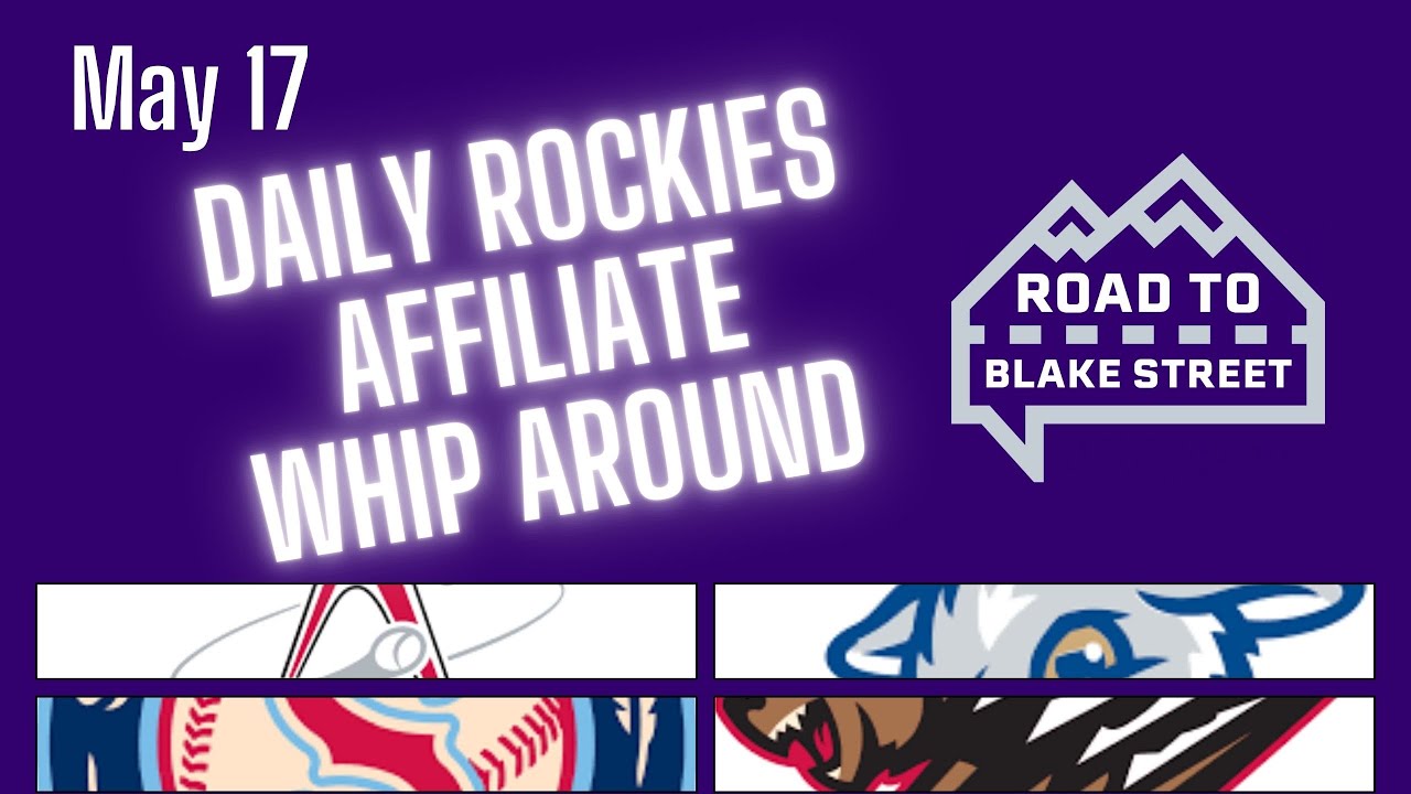 May 17 Colorado Rockies MiLB Whip Around - Albright Shoved