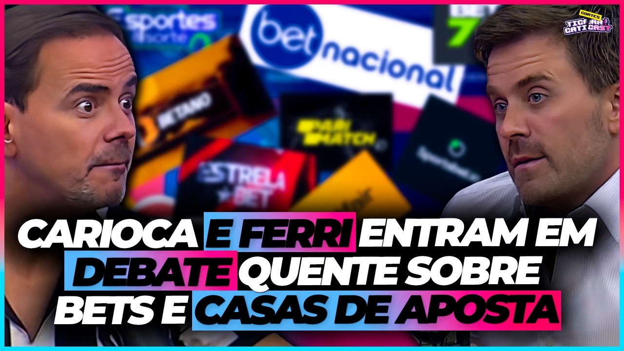 O CLIMA ESQUENTOU! CARIOCA E CONVIDADO DIVERGEM SOBRE APOSTAS