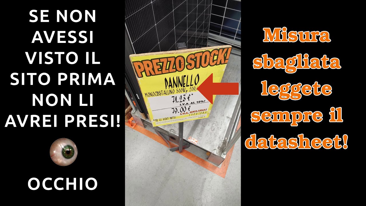 Bifacciali in offerta da Tecnomat