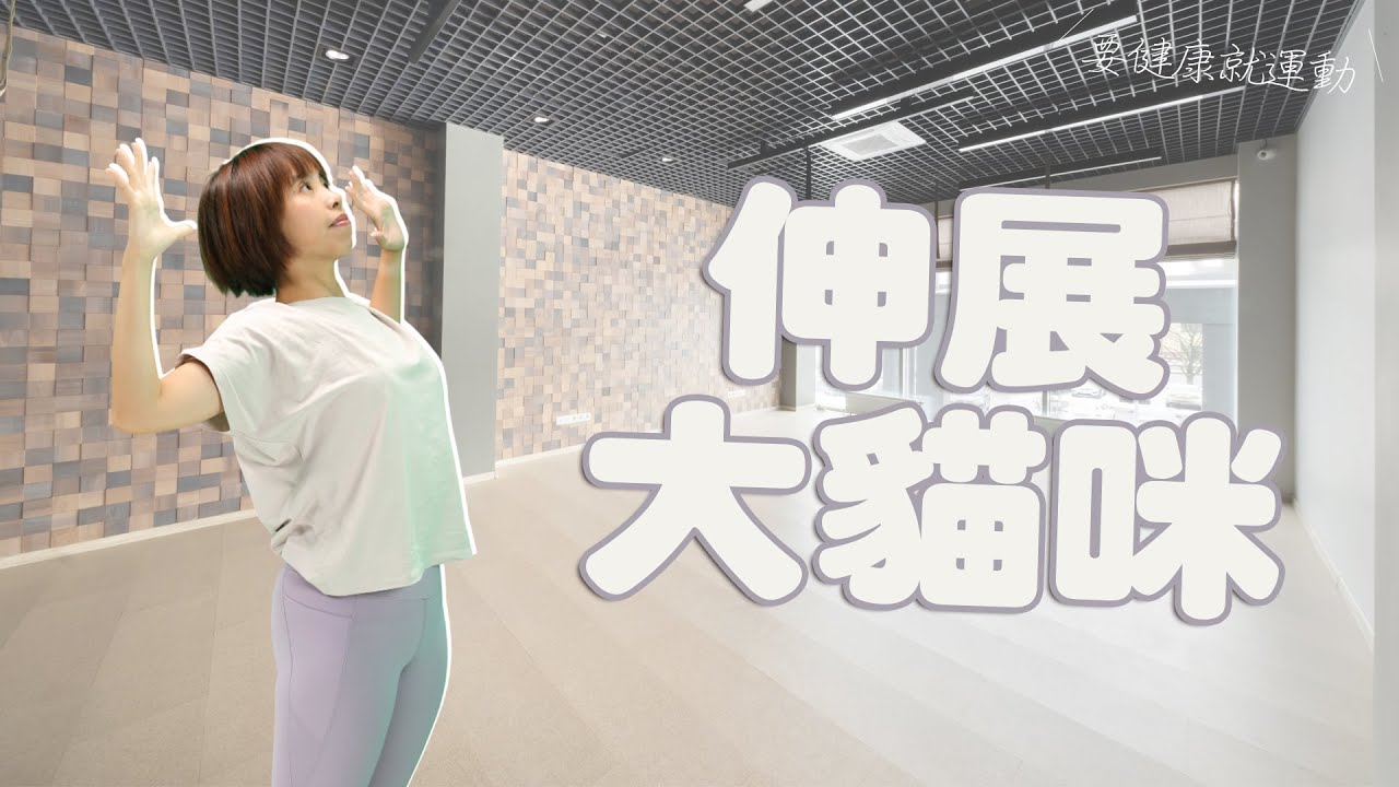 要健康就運動2025 - 伸展大貓咪