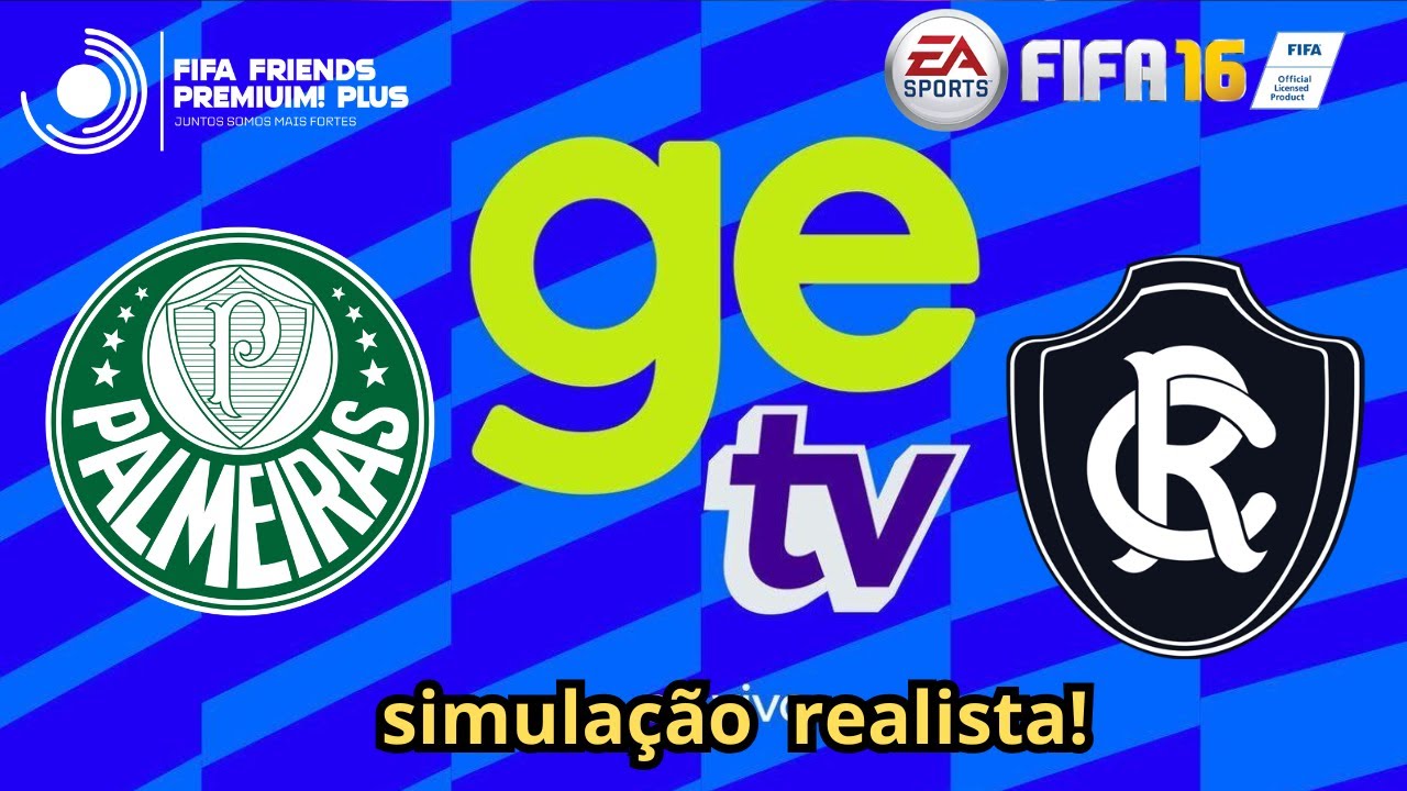 PALMEIRAS X REMO | BRASILEIRÃO 2026 | FIFA FRIENDES FIFA 16!