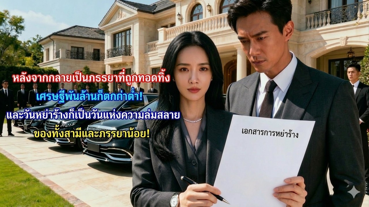 หลังจากกลายเป็นภรรยาที่ถูกทอดทิ้ง เศรษฐีพันล้านก็ตกต่ํา! วันแห่งความล่มสลายของทั้งสามีและภรรยาน้อย!