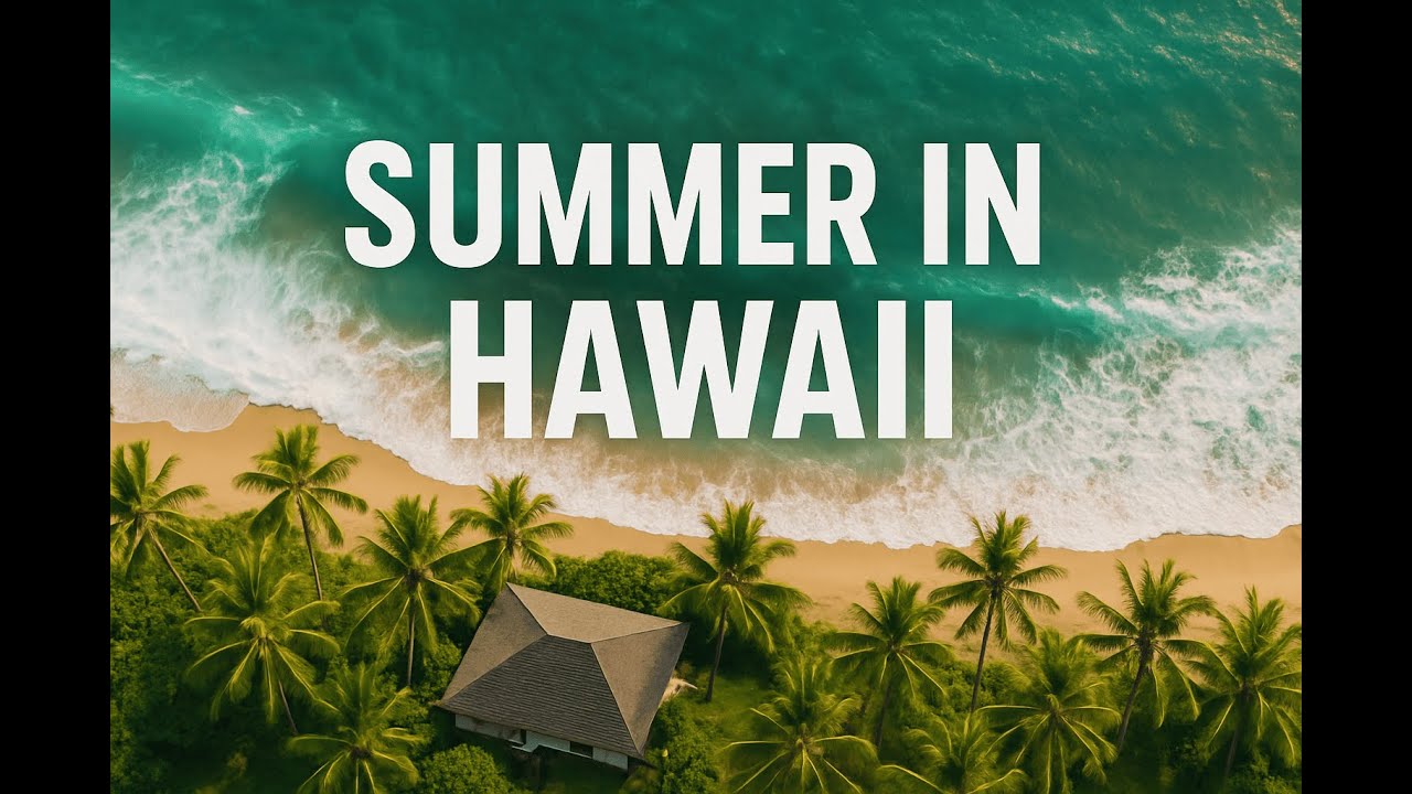 Hawaiian Music – Summer in Hawaii 🌺 Relaxing Island Vibes & Tropical Sounds