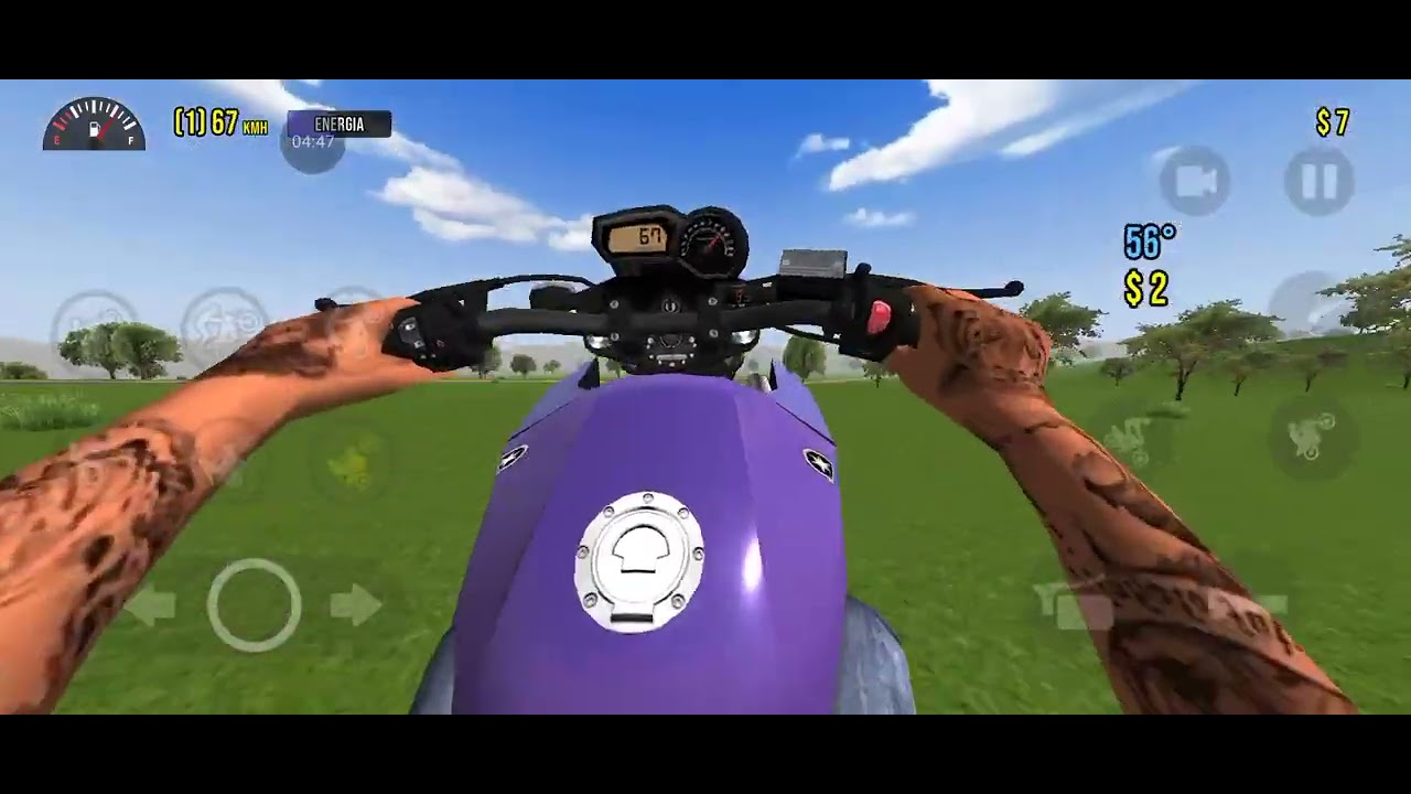 Finalmente conseguia o carro