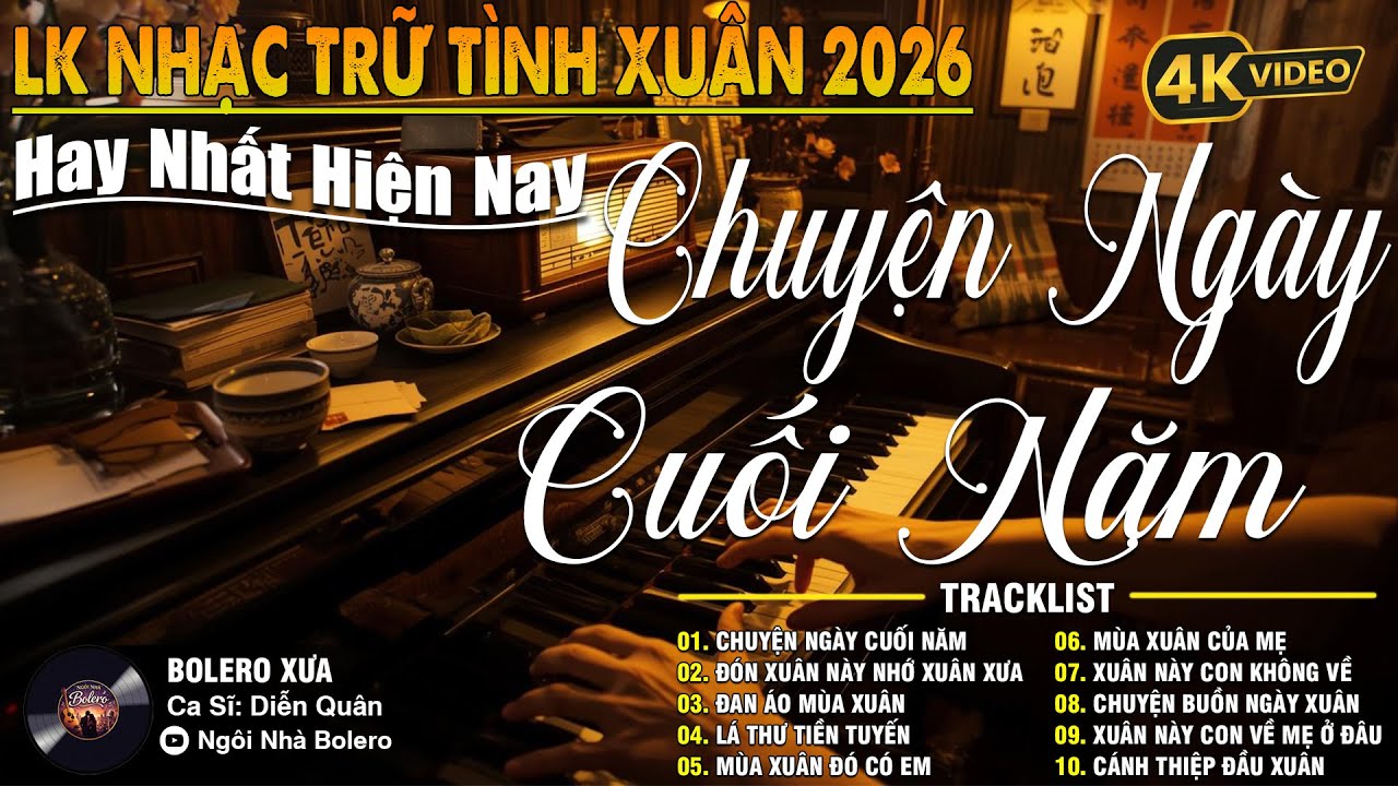 CHUYỆN NGÀY CUỐI NĂM - LK Nhạc Vàng Trữ Tình NGỌT NGÀO CỰC ÊM TAI | LK Bolero HAY NHẤT MỚI NHẤT 2026
