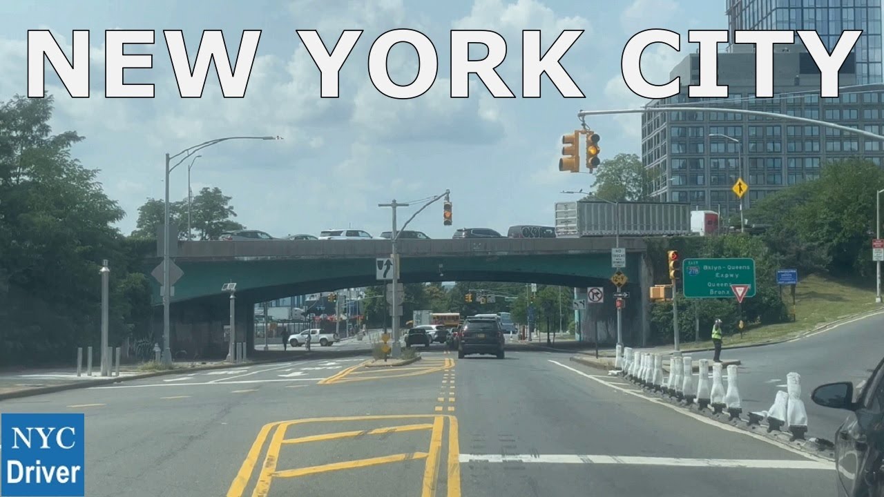 New York City | 4K Driving in Atlantic Avenue, Queens & Brooklyn, NYC