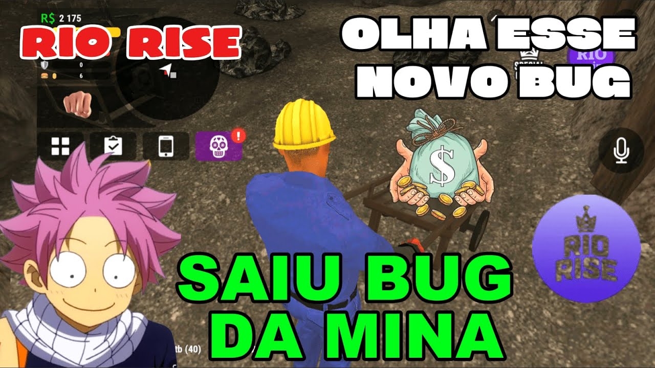 💸💸RIO RISE SAIU MEGA BUG DA MINA  #riorise  para faz bastante dinheiro!!! BUG do jogo 💸💸 APROVEITA 😍