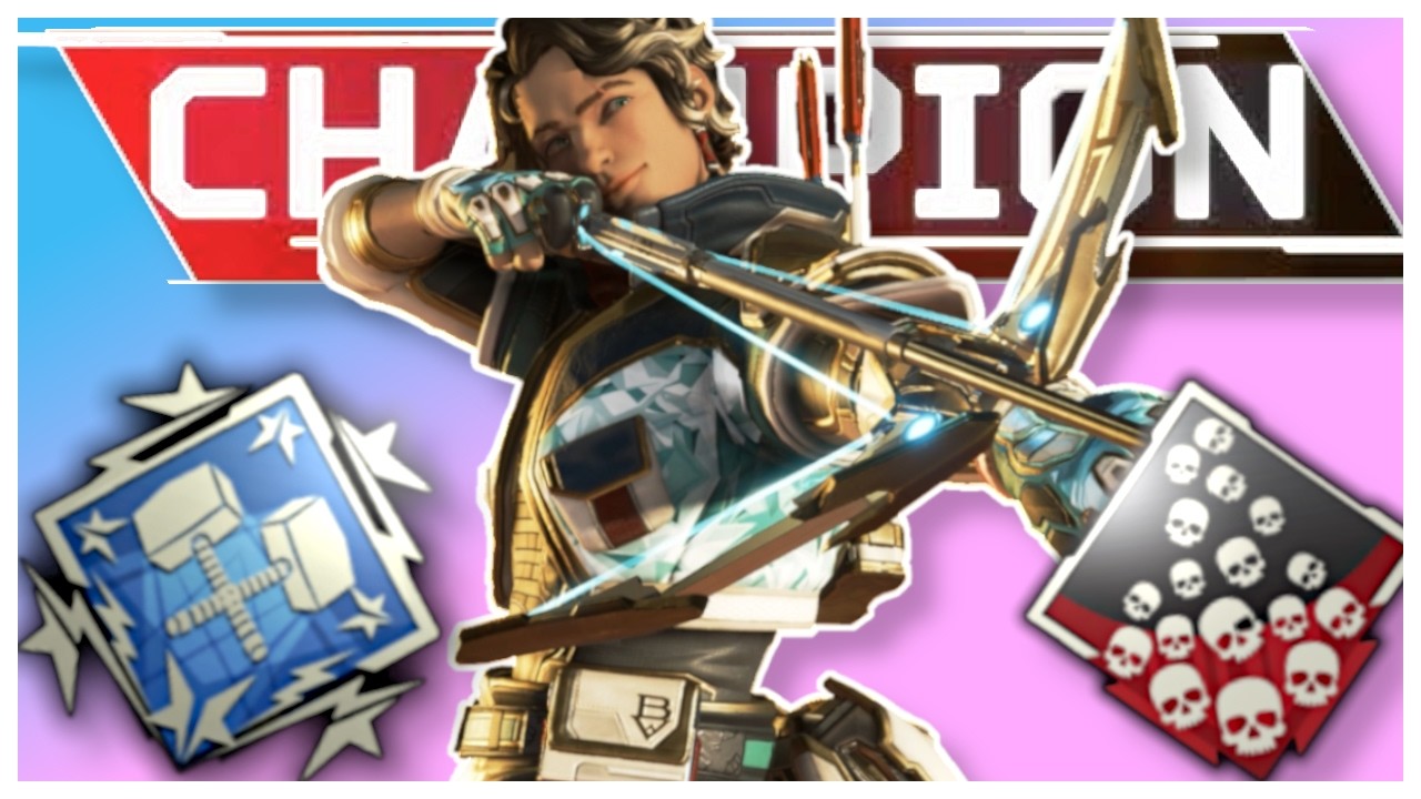 Я НАКОНЕЦ-ТО получил значок за 20 убийств, играя за Спэрроу | Apex Legends