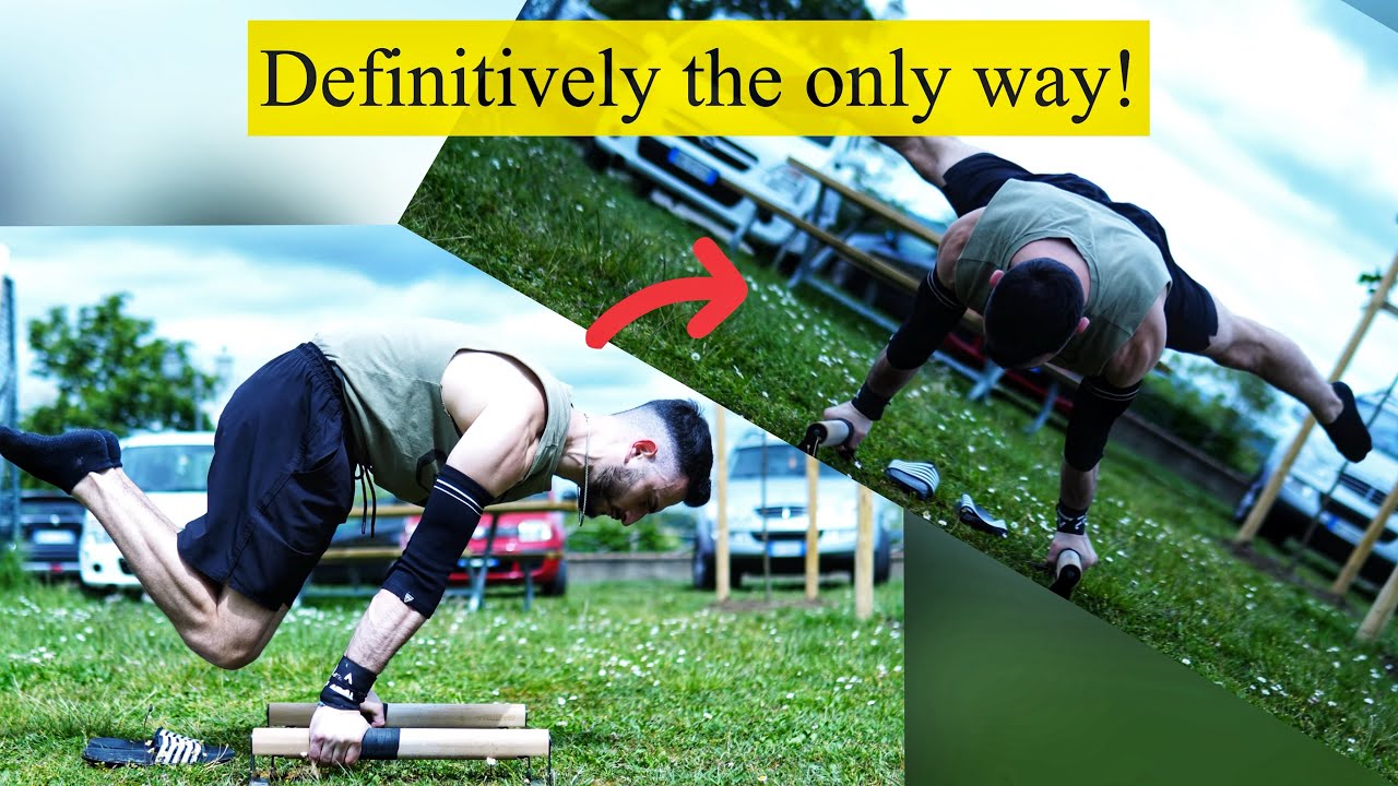 DEFINITIVELY THE BEST WAY TO ACHIEVE STRADDLE PLANCHE FROM ADVANCED TUCK.